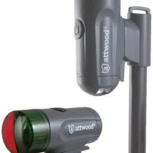 Attwood LightArmor LED Navigation Light Kit - 2NM Bow and Stern Lights, USCG Compliant