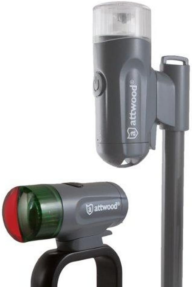 Attwood LightArmor LED Navigation Light Kit - 2NM Bow and Stern Lights, USCG Compliant