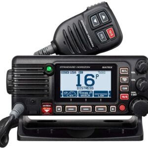 Standard Horizon GX2400 Matrix AIS Fixed Mount VHF Radio - 25W, DSC, GPS, AIS Receive