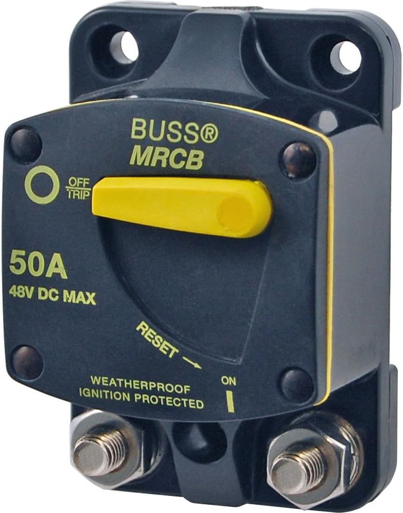 Blue Sea Systems 100A Manual Reset Circuit Breaker — Trolling Motor & Electronics