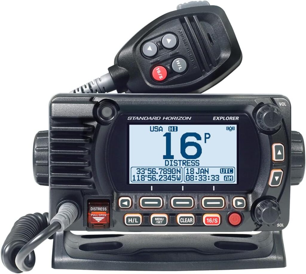 Standard Horizon GX1850 Fixed Mount VHF Radio - GPS, DSC, AIS Receive, NMEA 2000