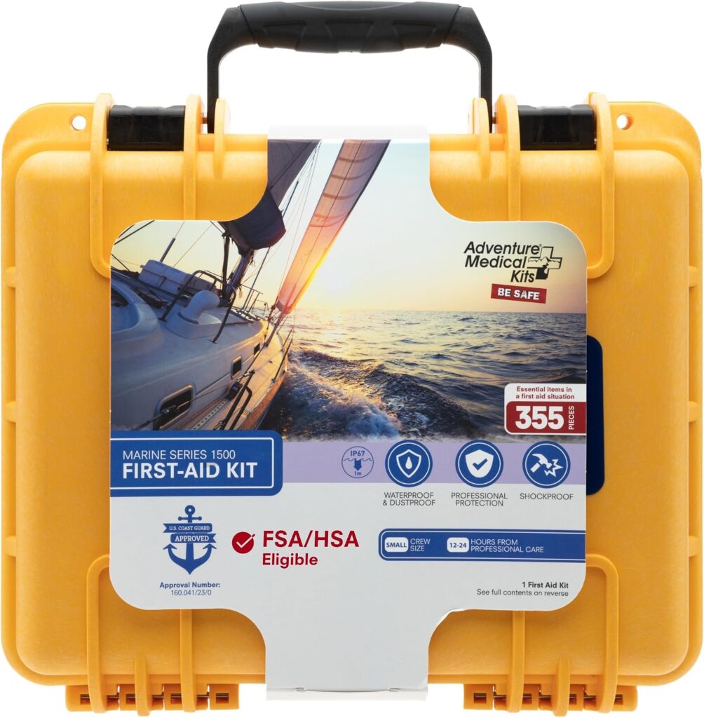 West Marine Offshore First Aid Kit - USCG Approved, 10 Person