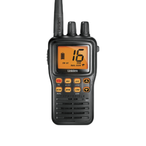 Uniden MHS75 Handheld Submersible VHF Marine Radio - 5W, All Channels, Weather Alert