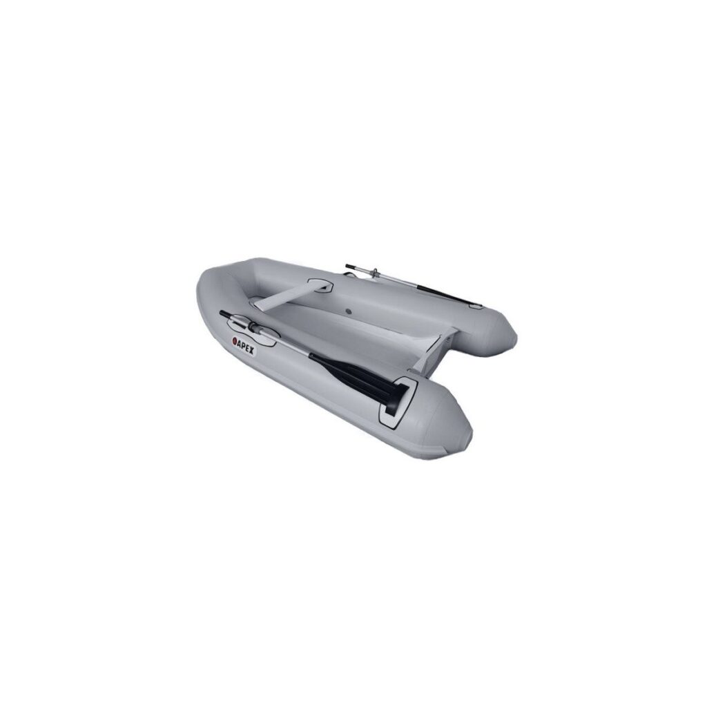Apex A-9 Open RIB Inflatable Dinghy - 9ft, 5-Person, Motor Ready