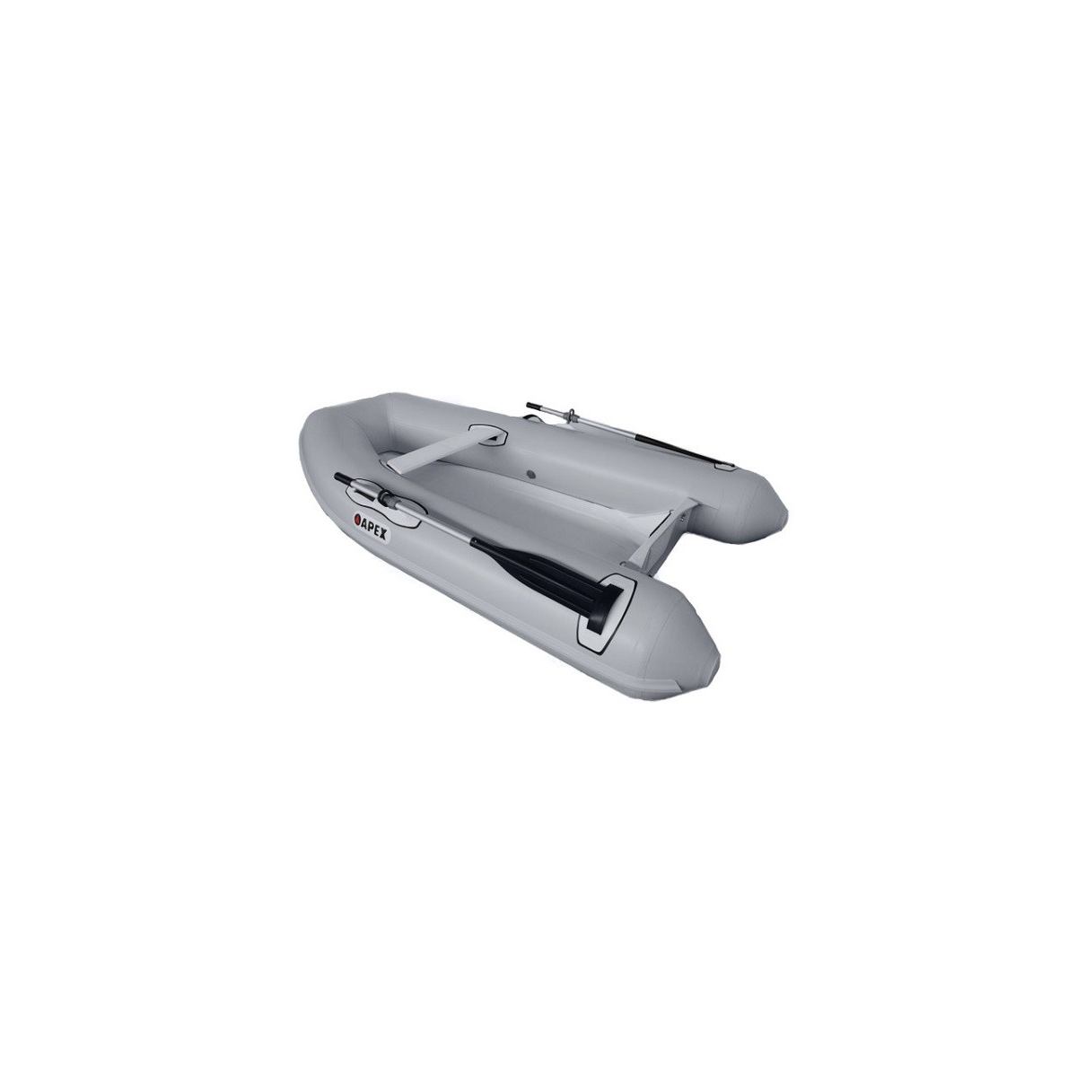 Apex A-9 Open RIB Inflatable Dinghy - 9ft, 5-Person, Motor Ready