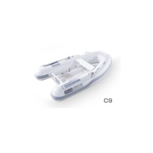 Caribe C9 Inflatable RIB Dinghy - 9 ft, 4-Person, 10 HP Max
