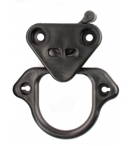 YakAttack LeverLoc Anchor Trolley HD System — Anodized