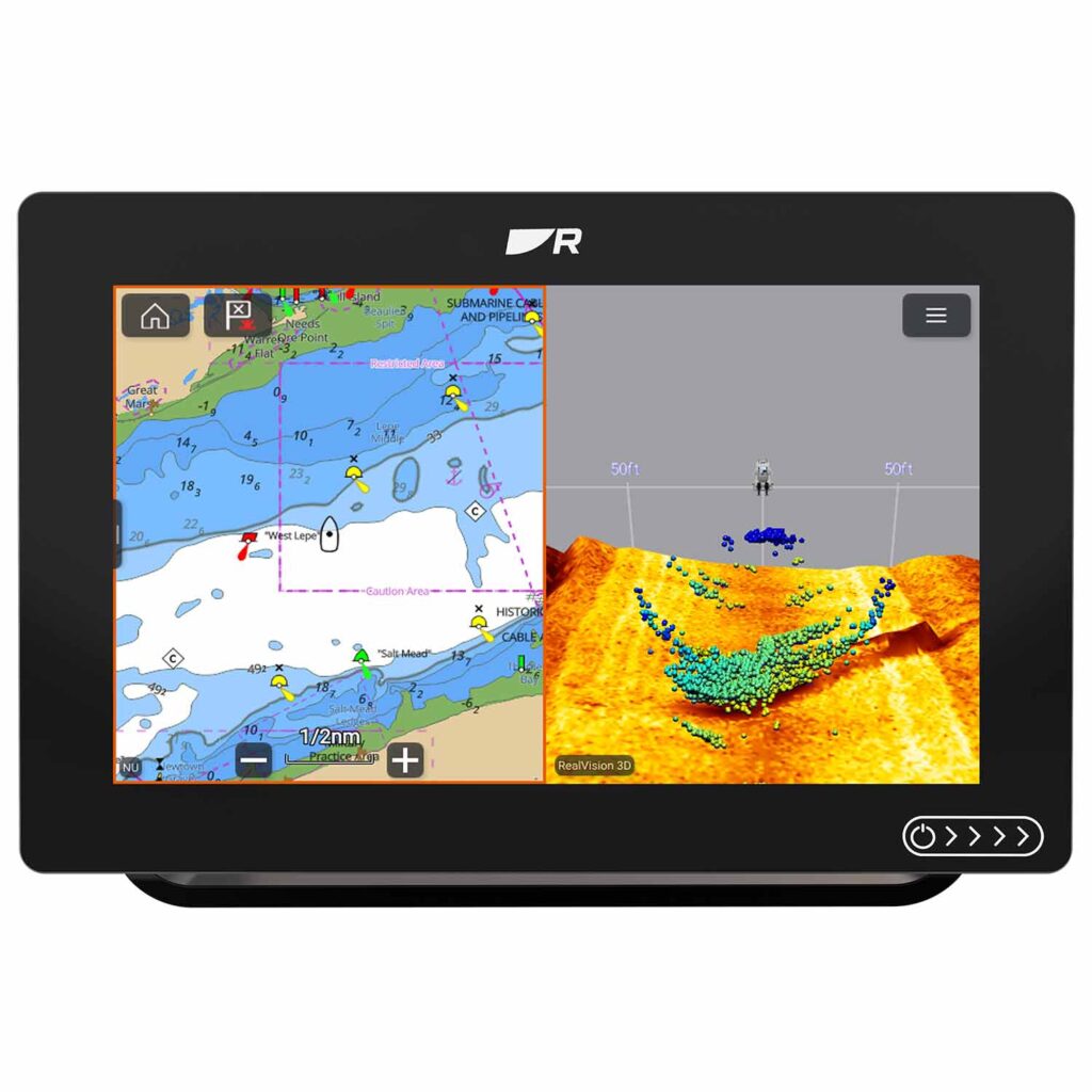 Raymarine Axiom+ 9 RV — RealVision 3D w/ LightHouse Charts North America