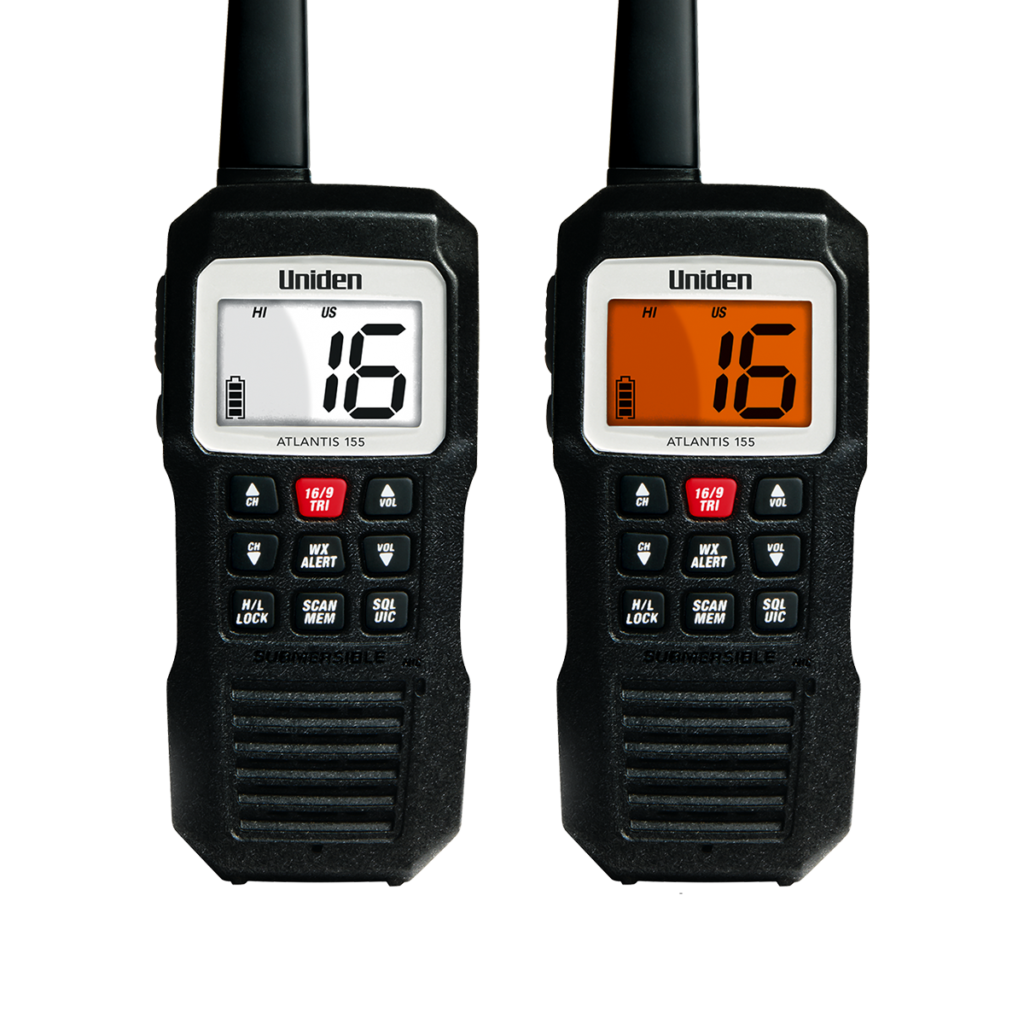 Uniden Atlantis 155 Handheld Floating VHF Marine Radio