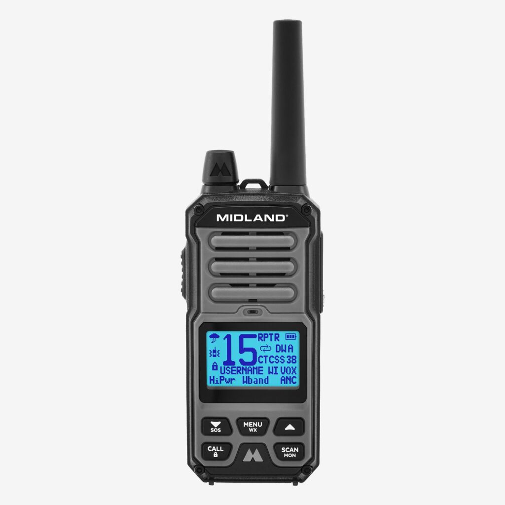 Midland GXT67 PRO 5-Watt GMRS Two-Way Radio